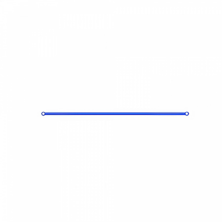 Связь горизонтальная, L = 2,5 m